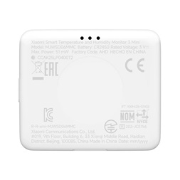 Xiaomi Smart Temperature and Humidity Monitor 3 Mini hőmérséklet és páratartalom mérő