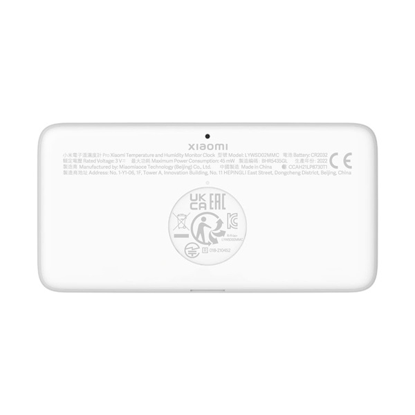 Xiaomi Temperature and Humidity Monitor Clock hőmérséklet-, és páratartalom mérő