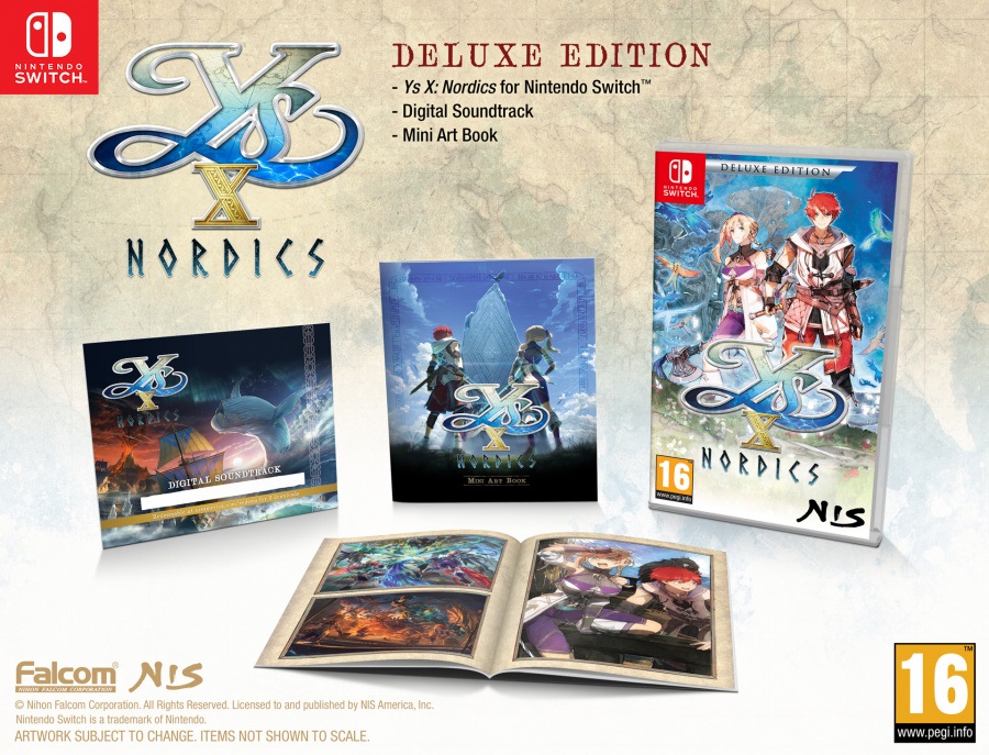 Ys X: Nordics - Deluxe Edition Nintendo Switch játékszoftver