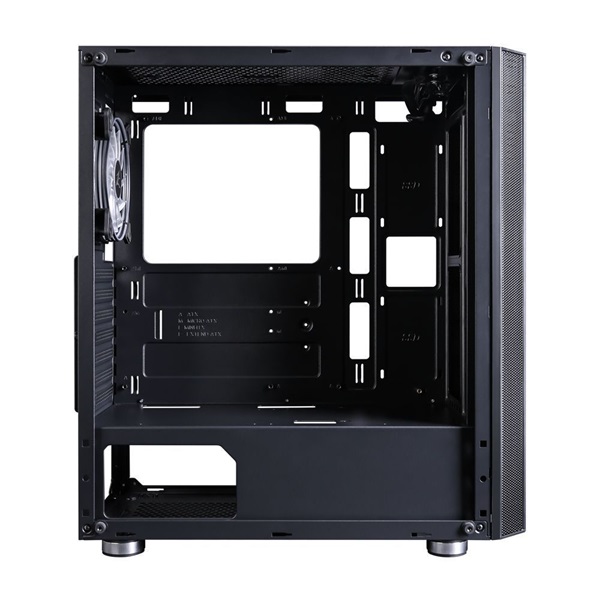 ZALMAN Ház Midi ATX R2 Tápegység nélkül, Fekete (Újracsomagolt)