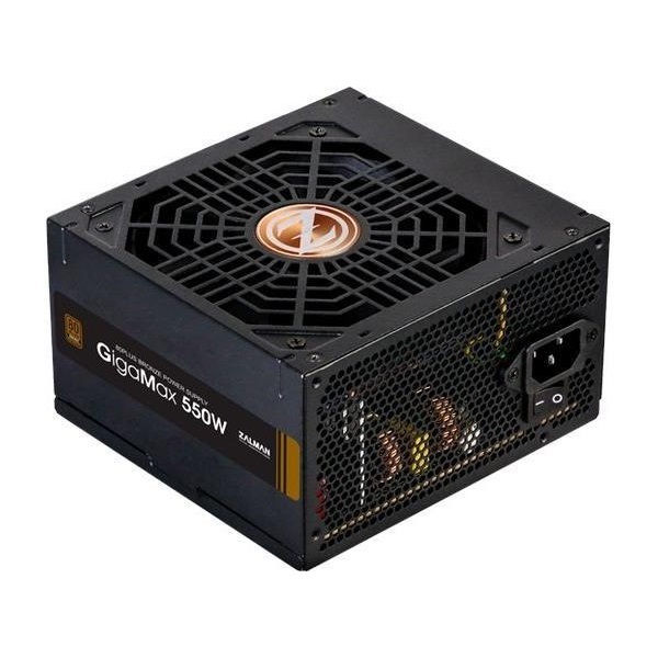 ZALMAN Tápegység 550W, 12cm, 80+ Bronze, Aktív PFC