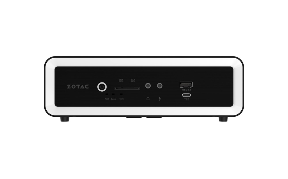 ZOTAC ZBOX-CI625NANO-BE (i3-1115G4/2x SO-DIMM DDR4/1x SATA) mini Intel barbone asztali PC