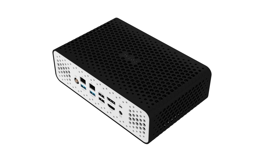 ZOTAC ZBOX-CI625NANO-BE (i3-1115G4/2x SO-DIMM DDR4/1x SATA) mini Intel barbone asztali PC