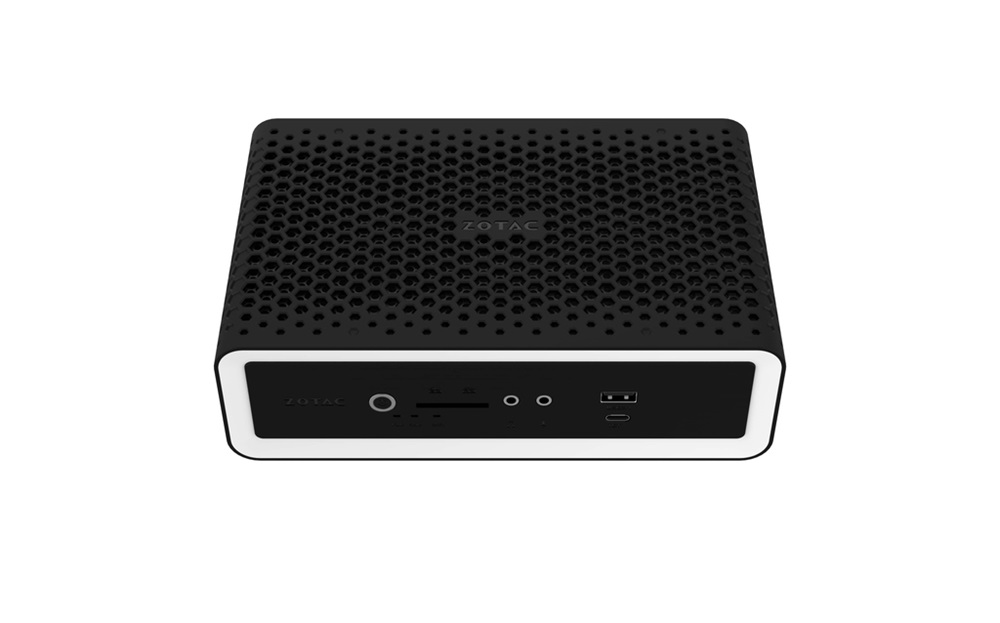 ZOTAC ZBOX-CI645NANO-BE (i5-1135G4/2x SO-DIMM DDR4/1x SATA) mini Intel barbone asztali PC