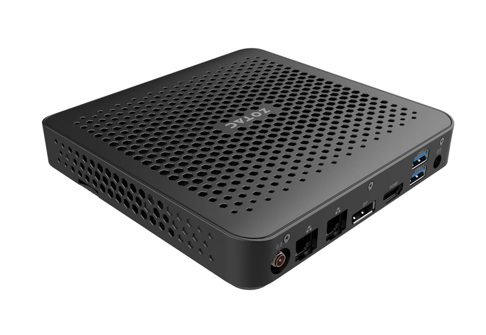 ZOTAC ZBOX edge MI623 (i3-10110U/2x SO-DIMM DDR4/1x M.2) Intel barebone mini asztali PC