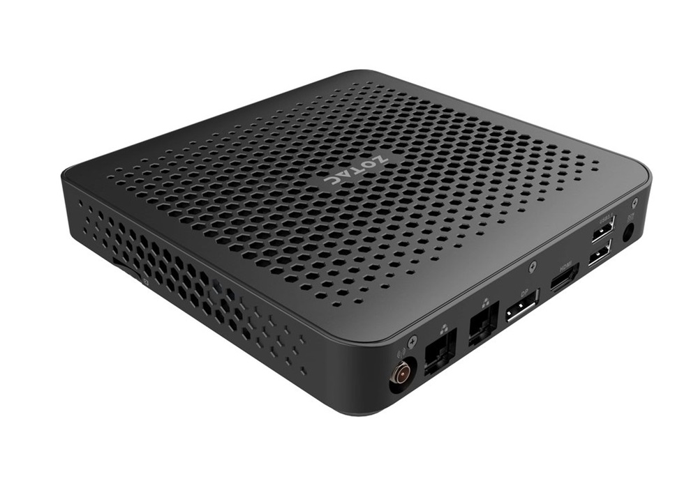 ZOTAC ZBOX edge MI646 (i5-1135G7/2x SO-DIMM DDR4/1x M.2) Intel barebone mini asztali PC