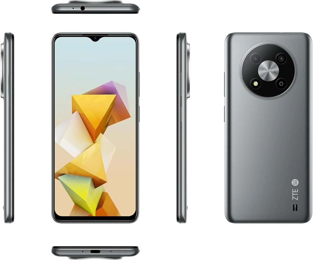 ZTE Blade A73 6,52" 5G 4/128GB DualSIM szürke okostelefon