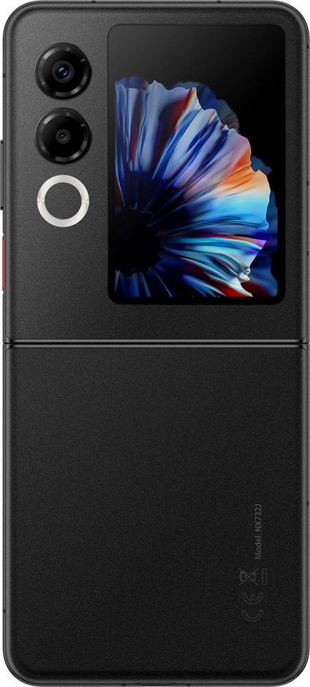 ZTE nubia Flip 2 6,9" 5G 8/256GB DualSIM fekete okostelefon