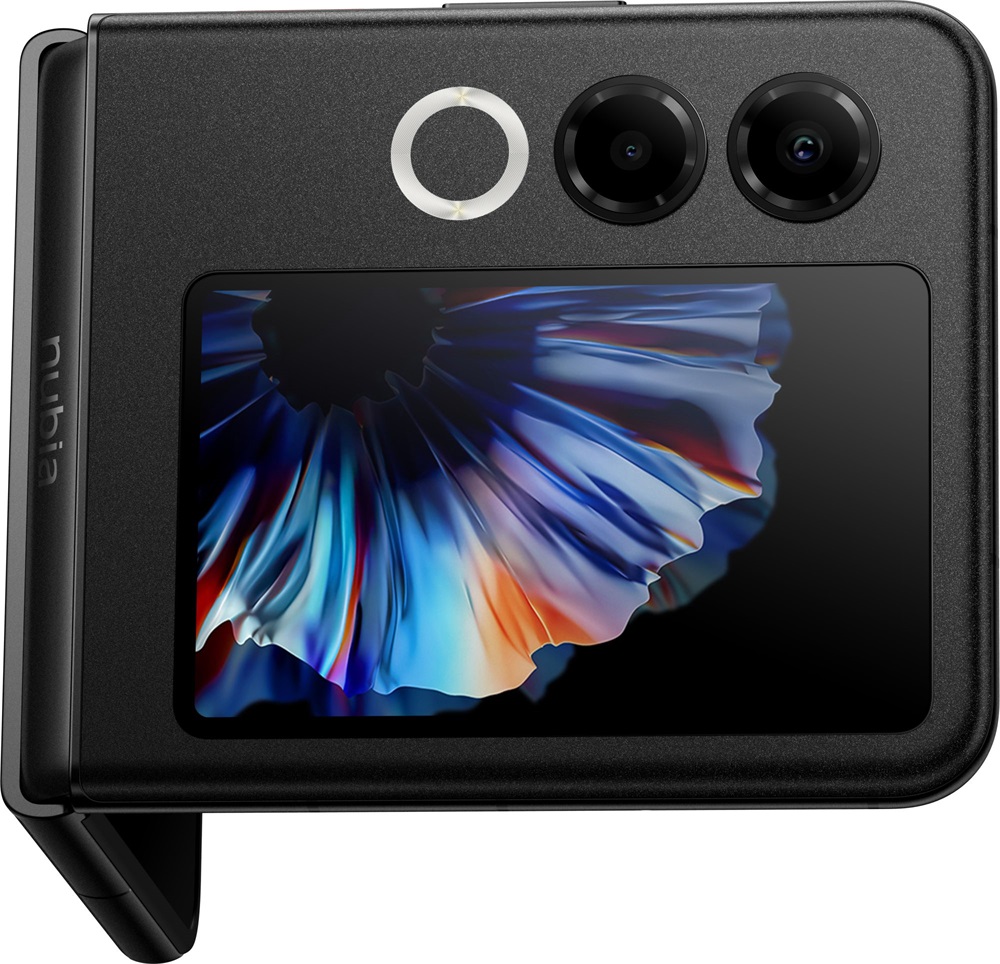 ZTE nubia Flip 2 6,9" 5G 8/256GB DualSIM fekete okostelefon