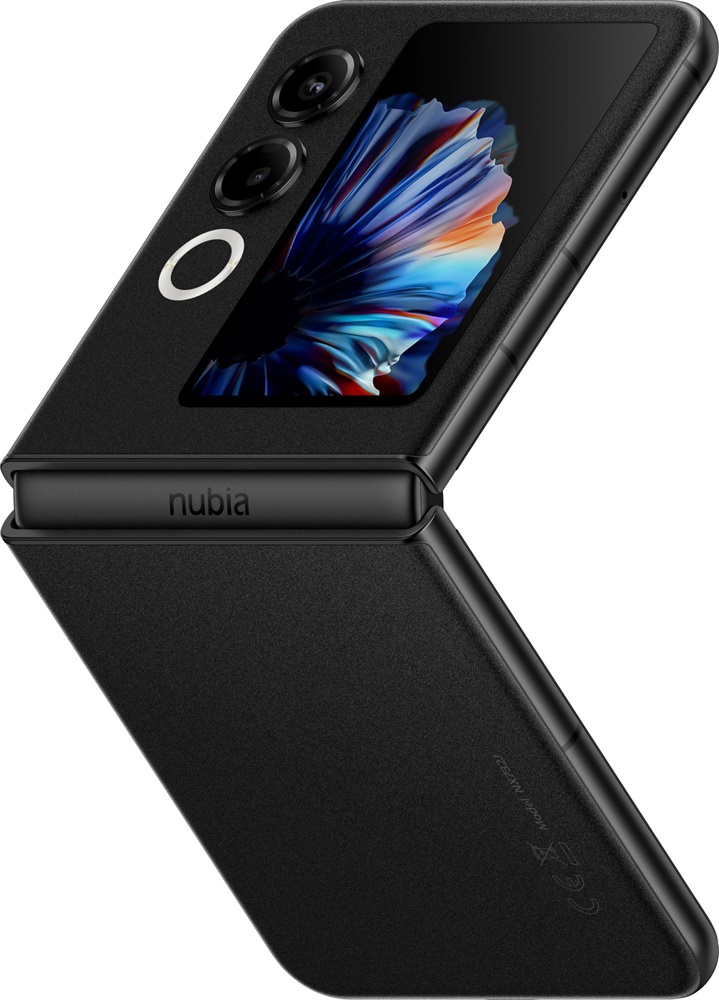 ZTE nubia Flip 2 6,9" 5G 8/256GB DualSIM fekete okostelefon
