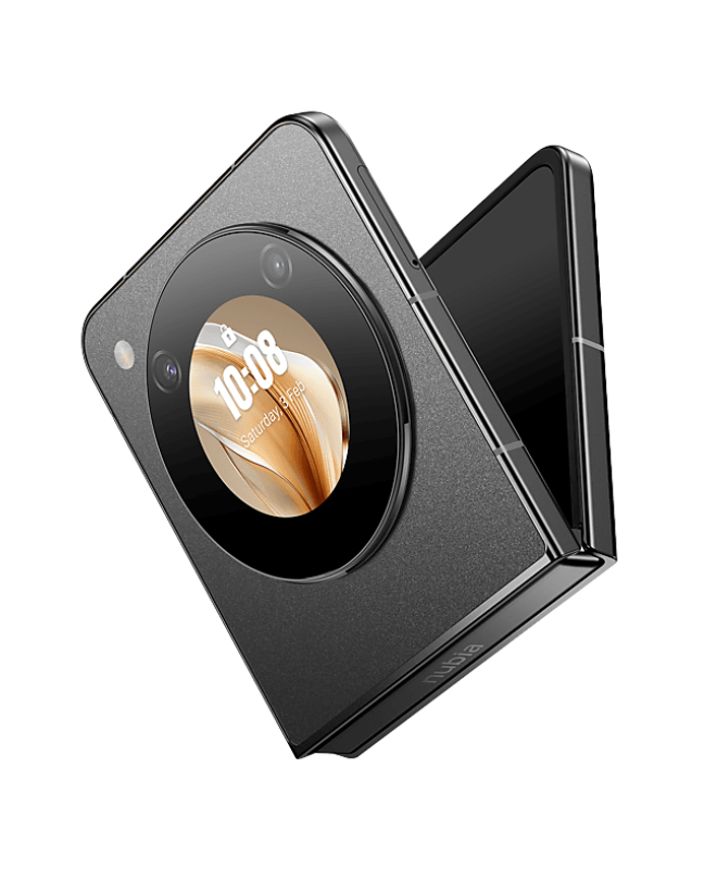 ZTE nubia Flip 6,9" 5G 8/256GB DualSIM fekete okostelefon