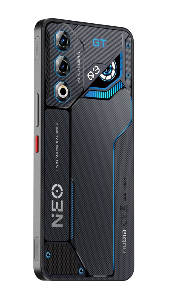 ZTE nubia Neo 3 GT 6,8" 5G 12/256GB DualSIM szürke okostelefon (Újszerű)