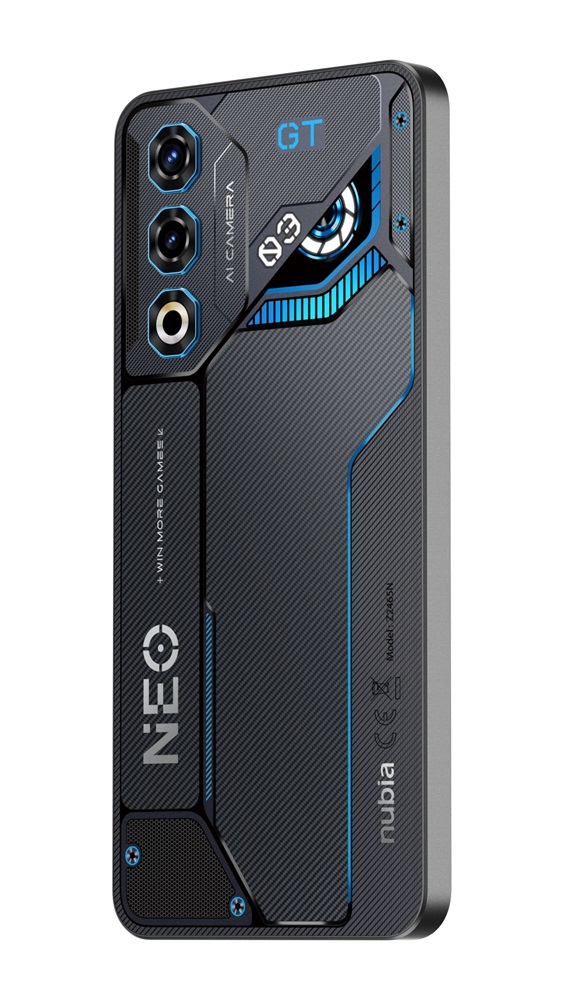 ZTE nubia Neo 3 GT 6,8" 5G 12/256GB DualSIM szürke okostelefon (Újszerű)