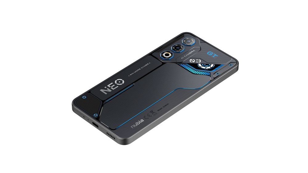 ZTE nubia Neo 3 GT 6,8" 5G 12/256GB DualSIM szürke okostelefon (Újszerű)