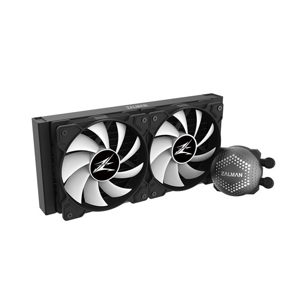 Zalman ALPHA 24 -Vízhűtés/Univerzális fekete 240mm processzor hűtő