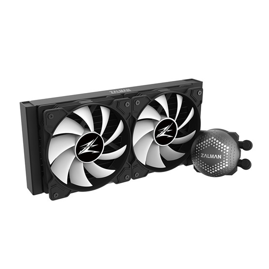 Zalman ALPHA 24 -Vízhűtés/Univerzális fekete 240mm processzor hűtő