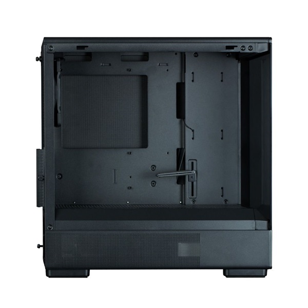 Zalman P10 Black fekete (táp nélküli) ablakos mATX ház