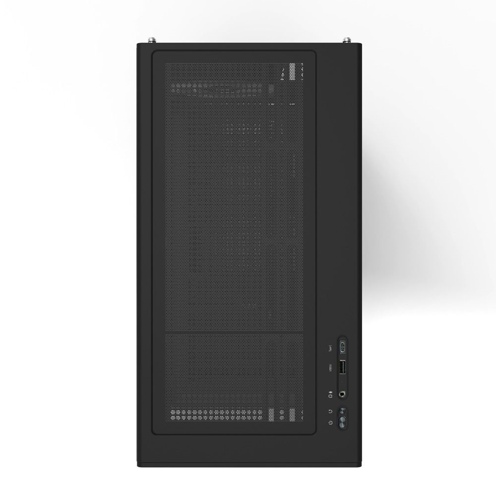 Zalman P10 Black fekete (táp nélküli) ablakos mATX ház