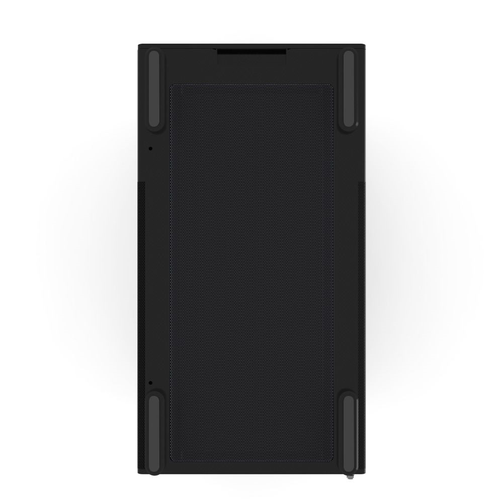 Zalman P10 Black fekete (táp nélküli) ablakos mATX ház
