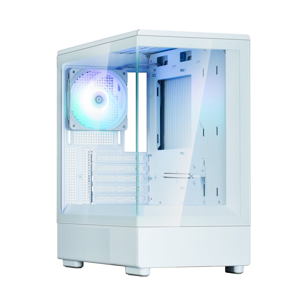 Zalman P10 White fehér (táp nélküli) ablakos mATX ház