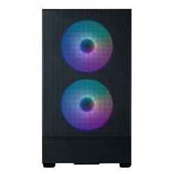 Zalman P30 Air Black fekete (táp nélküli) ablakos mATX ház