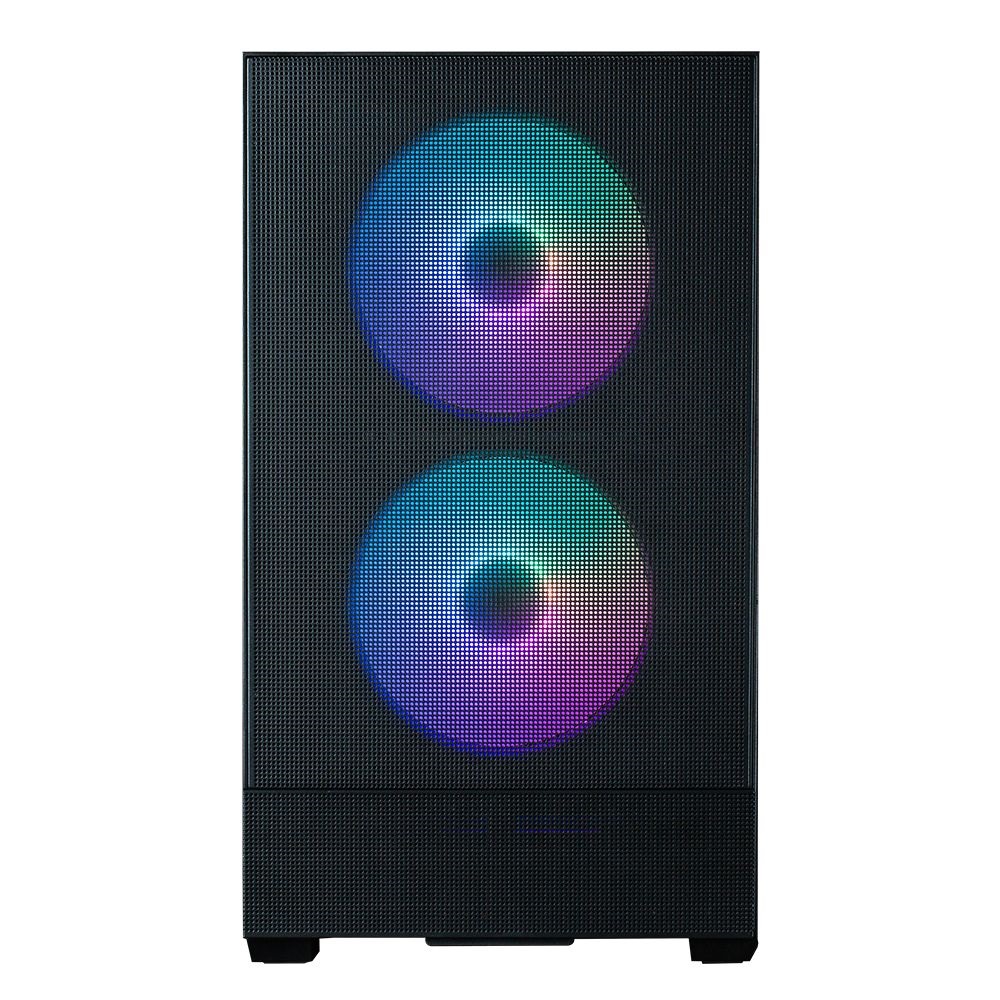 Zalman P30 Air Black fekete (táp nélküli) ablakos mATX ház