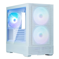 Zalman P30 Air White fehér (táp nélküli) ablakos mATX ház