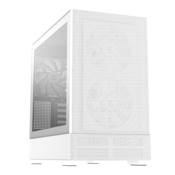 Zalman P30 Air White fehér (táp nélküli) ablakos mATX ház