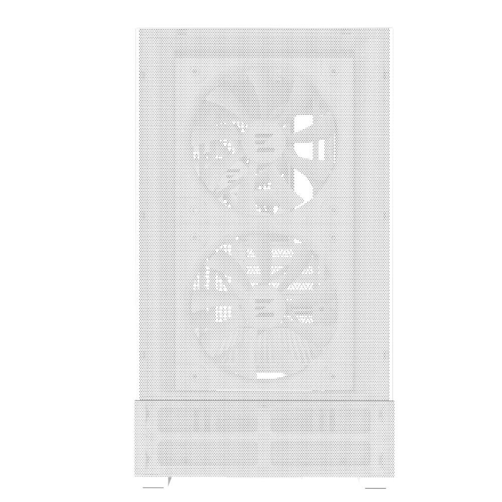 Zalman P30 Air White fehér (táp nélküli) ablakos mATX ház