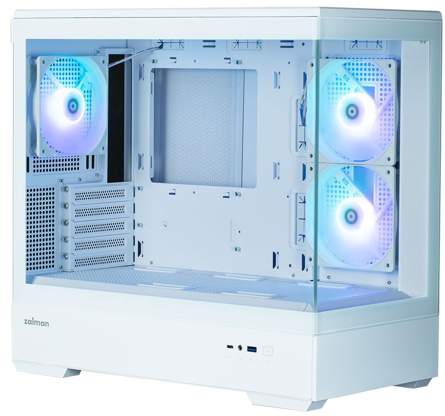 Zalman P30 fehér (Táp nélküli) mATX ház