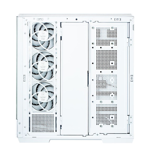 Zalman P50 DS White fehér (táp nélküli) ablakos ATX ház