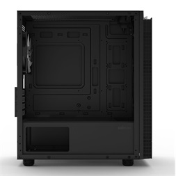 Zalman T4 PLUS Black fekete (táp nélküli) ablakos mATX ház
