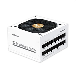 Zalman TeraMax 850W 80Plus Gold fehér tápegység