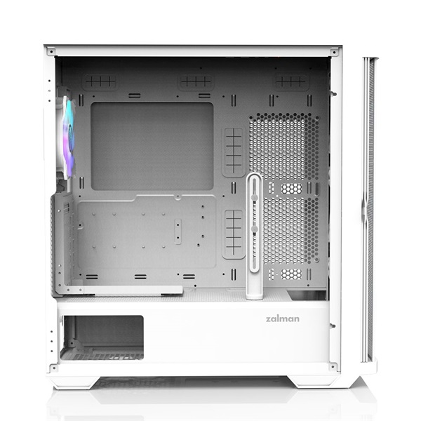 Zalman Z10 DUO fehér (táp nélküli) ablakos ATX ház