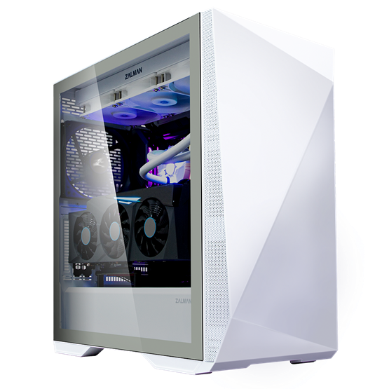 Zalman Z3 Iceberg fehér (Táp nélküli) midi számítógép ház