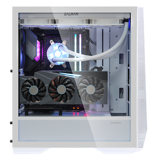Zalman Z3 Iceberg fehér (Táp nélküli) midi számítógép ház