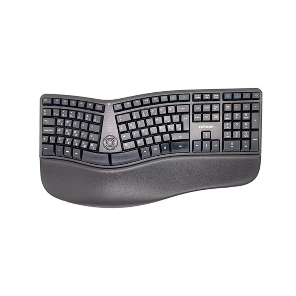 Zalman ZM-K690M ergonómikus vezeték nélküli billentyűzet + egér (C)