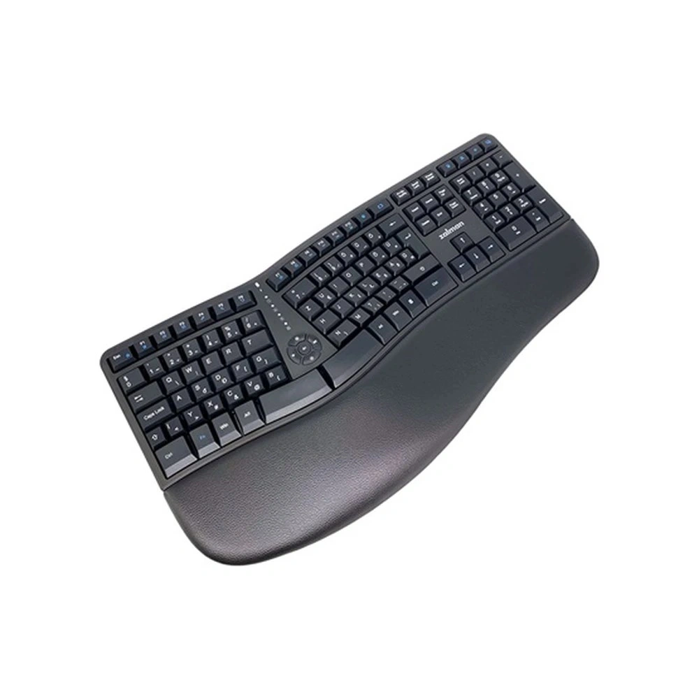 Zalman ZM-K690M ergonómikus vezeték nélküli billentyűzet + egér (C)