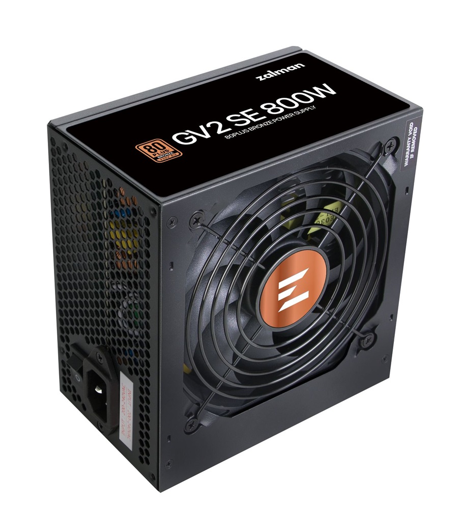 Zalman ZM800-GV2SE 800W 80+ Bronze ventillátorral dobozos tápegység
