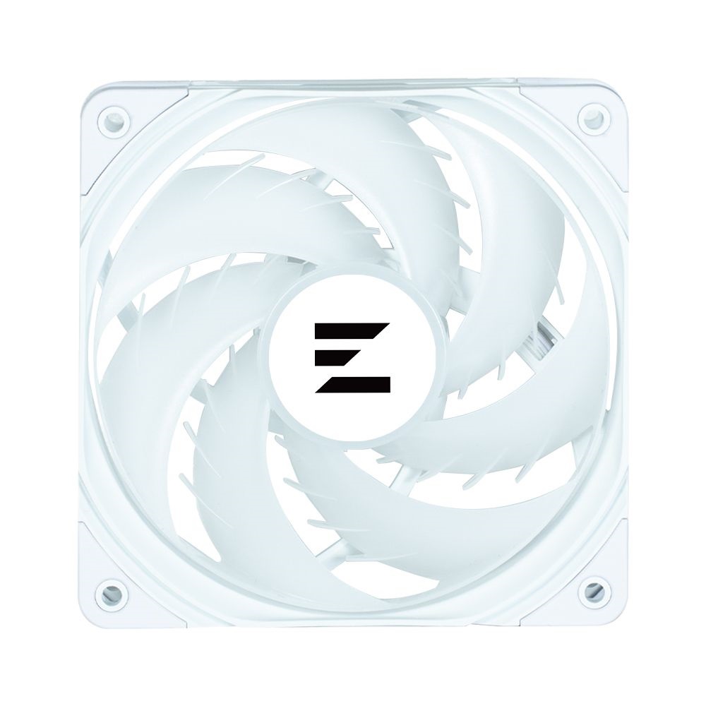 Zalman ZM-AF120 ARGB White 120mm PWM fehér ventilátor