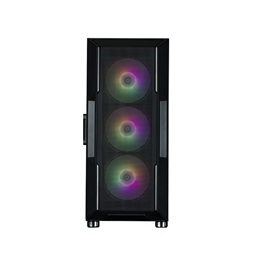 Zalman i3 Neo ARGB Black fekete (táp nélküli) ablakos ATX ház