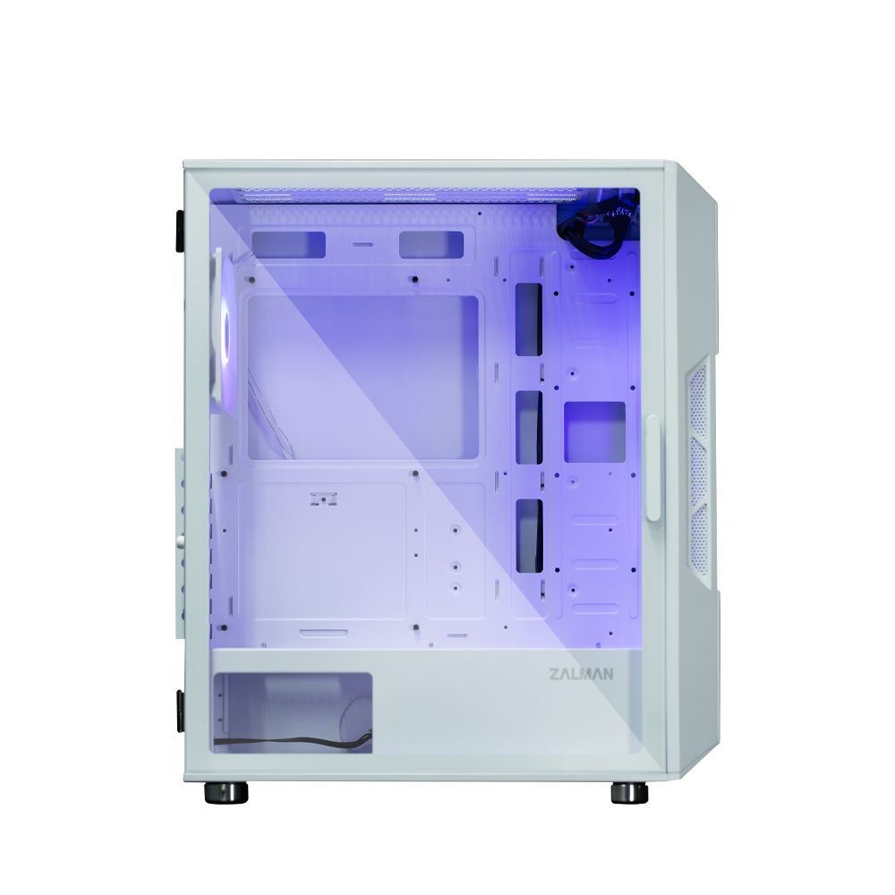 Zalman i3 Neo ARGB White fehér (táp nélküli) ablakos ATX ház
