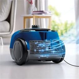 Zanussi ZANCG22CB élénk kék porzsákos porszívó