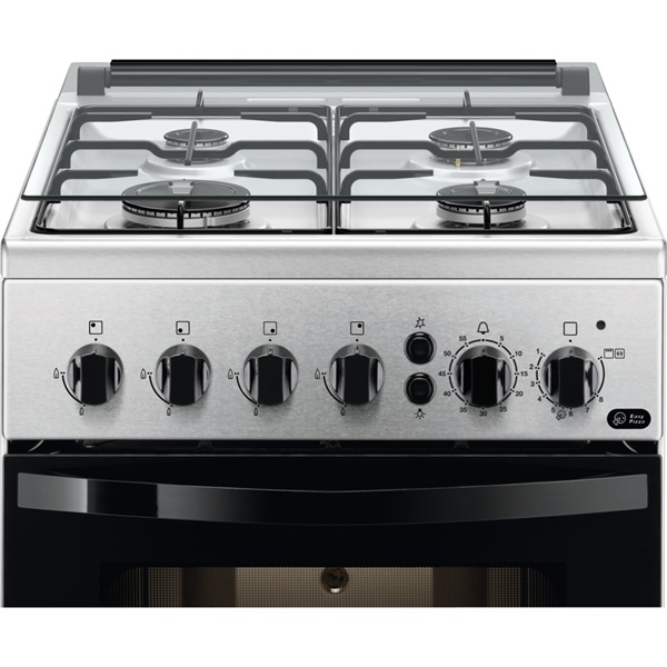 Zanussi ZCG512K1XA inox gáztűzhely