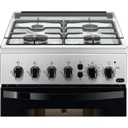 Zanussi ZCG512K1XA inox gáztűzhely