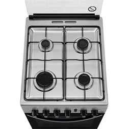 Zanussi ZCG512K1XA inox gáztűzhely