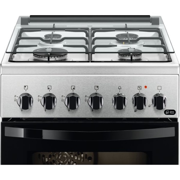 Zanussi ZCK552J1XA inox kombinált tűzhely (Újszerű)