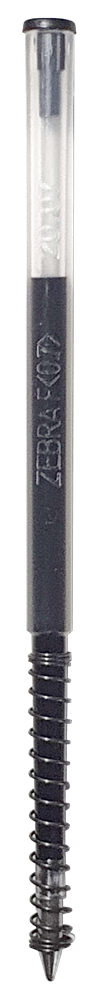 Zebra F 0,7mm kék golyóstoll betét