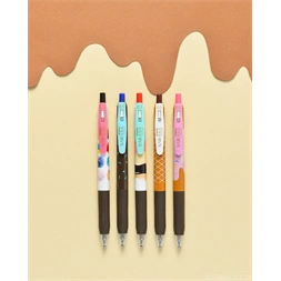 Zebra Sarasa Clip 0,7 Ice Cream 5 db zselés toll készlet