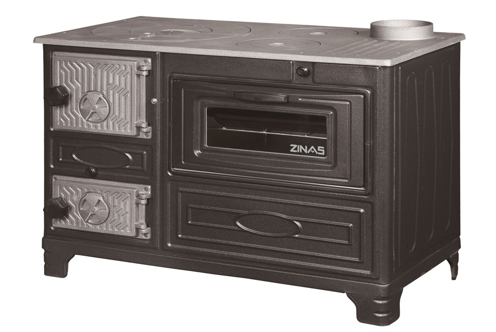 Zinas ZN 305 fekete sparhelt